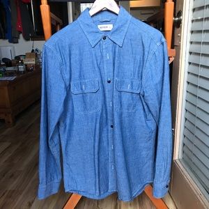 Buck Mason Denim button up shirt